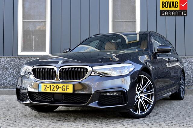 BMW 5-SERIE Touring 530i M-Sport Rijklaarprijs-Garantie Panoramadak Leder Interieur Led Head-Up Trekhaak