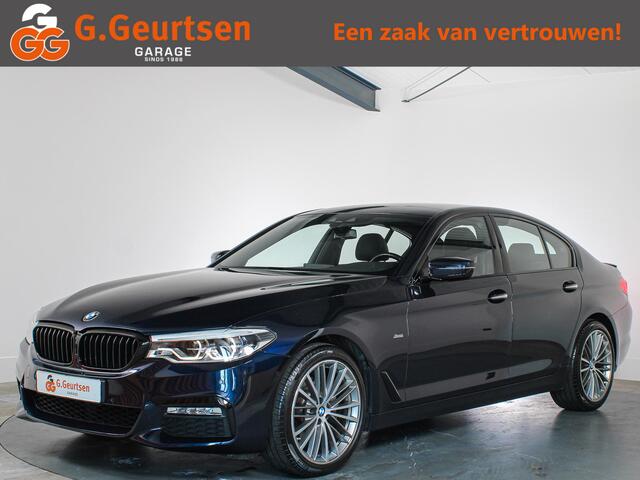 BMW 5-SERIE 520i High Executive Sportline M-sport LED, Volleder, Trekhaak, Memory, Goed onderhouden!