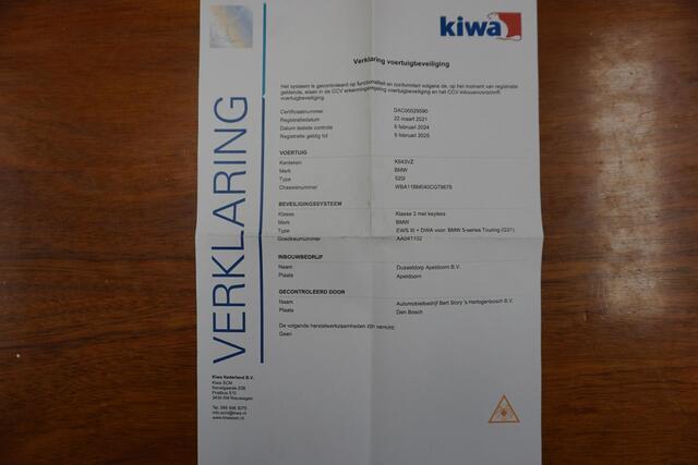 BMW 5-SERIE Touring 520i Business Edition Plus/Laser LED/Comfort Stoel Dealeronderhouden.