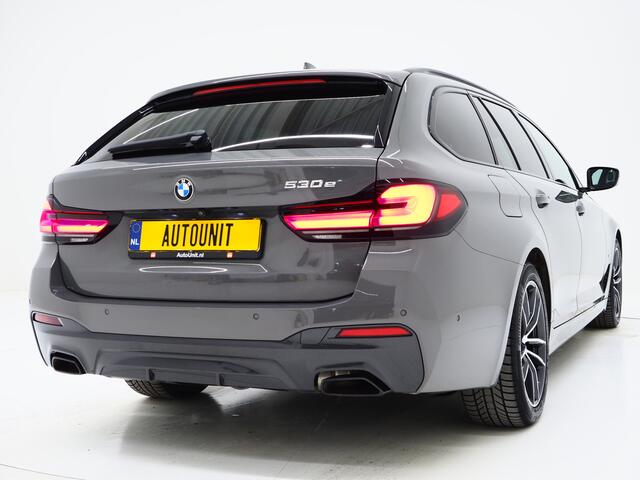 BMW 5-SERIE Touring 530e M Sport Shadow | LaserLED | Harman/Kardon | HUD | 360 | Trekhaak | Adaptive Cruise | Keyless | Carplay