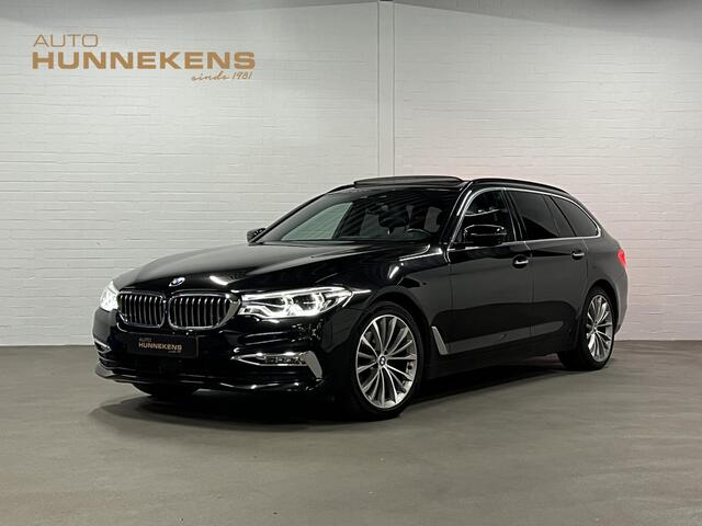 BMW 5-SERIE Touring 520i High Executive Open dak | Adapt. cruise | 360 camera | Head-up | Stoelverwarming | Carplay
