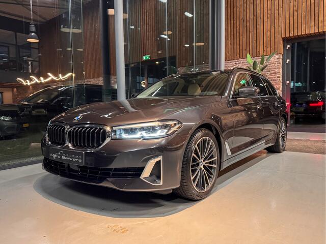BMW 5-SERIE Touring 530d High Executive Adaptive cruise, Leder, HeadUp.