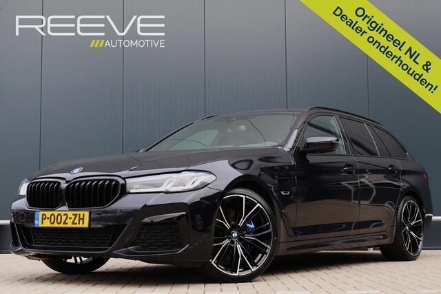 BMW 5-SERIE Touring 530e M-Sport LCI | Carbonschwarz | 20 Inch | Laser Light | Live Cockpit Prof. | Leer | Stoelverwarming | Apple Carplay / Android Auto
