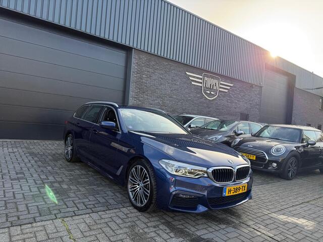 BMW 5-SERIE Touring 520i High Executive Edition | 1E EIGENAAR | 12MND GARANTIE | LED | PANODAK | TREKHAAK | LEDER | NAVI | CARPLAY | DAB |