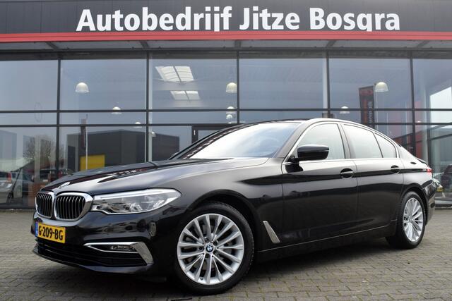 BMW 5-SERIE 520i Automaat High Executive Luxury Line LED | Virtual | Bruin Leder | Full Map Navi | HiFi prof. | Elek. Stoelen | Volledig Onderhouden!!