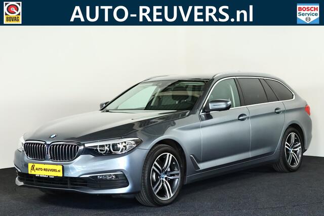 BMW 5-SERIE Touring 520i / LED / Leder / CarPlay / Trekhaak / Cam