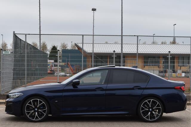 BMW 5-SERIE 530i High Executive M-Sport Plus 252 pk benzine | NL-Auto | HUD | Trekhaak | Harman/Kardon | 360 gr.camera | Laserlight | Open dak