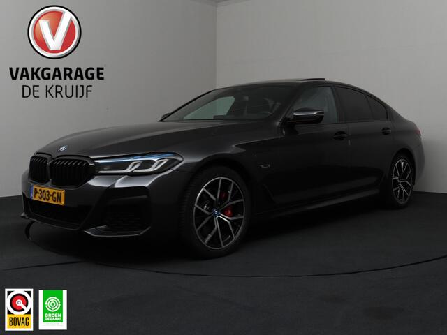 BMW 5-SERIE 520e M-Sport Business Edition Plus, Laser Light, Head-Up, Schuifdak,Harman Kardon, Camera, Leer