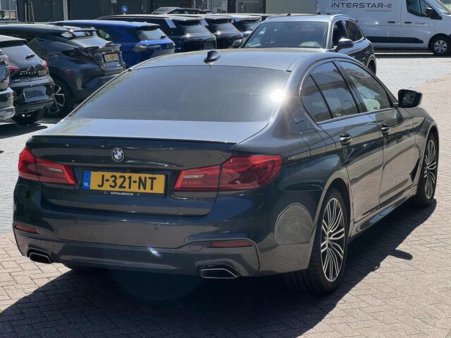 BMW 5-SERIE 530e iPerformance High Executive PHEV 252PK | Schuifkanteldak | Memory Seats | Leder | Adaptieve Cruise Control | Rondomzichtcamera | Dealeronderhouden