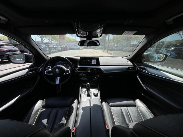 BMW 5-SERIE 530e iPerformance High Executive PHEV 252PK | Schuifkanteldak | Memory Seats | Leder | Adaptieve Cruise Control | Rondomzichtcamera | Dealeronderhouden