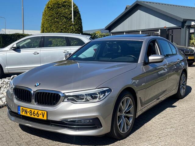 BMW 5-SERIE 520i High Exe 2017 Schuifdak Dealerauto Trekhaak