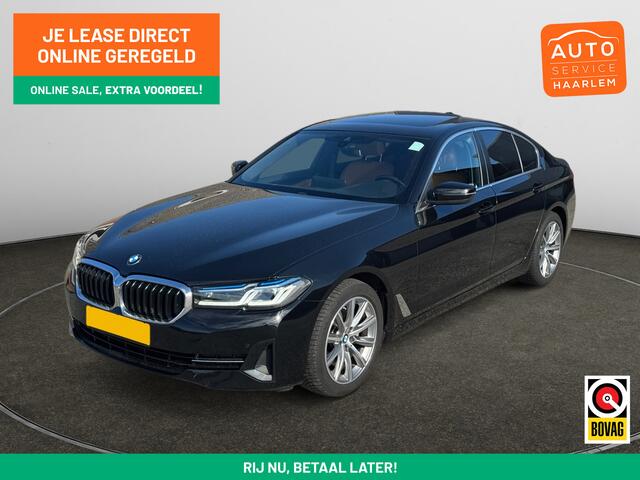 BMW 5-SERIE 520i Business Edition Plus Schuifdak, Laser Light, Nappa Leder Interieur, Full Memory