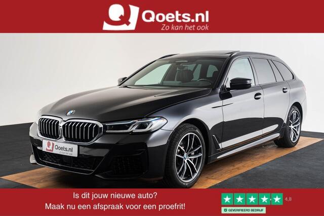 BMW 5-SERIE Touring 530i High Executive M Sport - Panoramdak - Driving Assistant Professional - head up - Comfortstoelen - Stoelverwarming voor/achter - Comfort Access - BMW Laserlight - Interieurvoorverwarming -