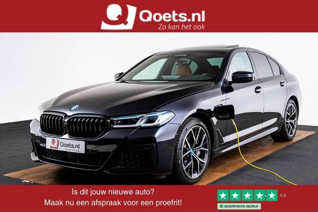 BMW 5-SERIE 545e xDrive M Sport - Schuif/kanteldak - Head up - Driving Assistant Professional - Hifi - Comfort Access - BMW Laserlight - Stuurwielrand verwarmd - Sportstoel - Active Protection -