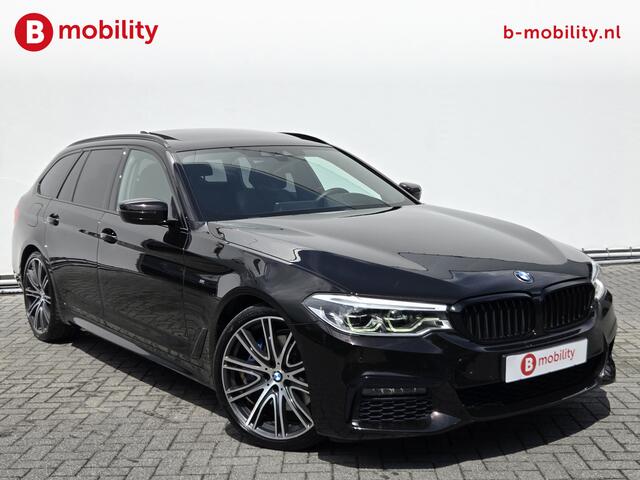 BMW 5-SERIE Touring 530i High Executive M-Sport 'Almadinbraun' Head-Up Trekhaak NL Auto! | Panoramadak | Achteruitrijcamera | Comfortstoelen | Stoelverwarming