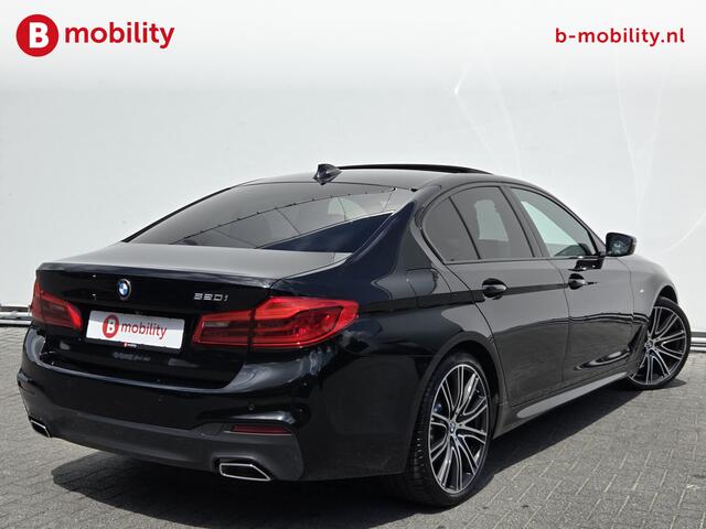 BMW 5-SERIE 520i High Executive M-Sport Schuif/Kanteldak Head-Up LED | Achteruitrijcamera | Hifi | DAB Audio | Apple CarPlay | NL Auto!