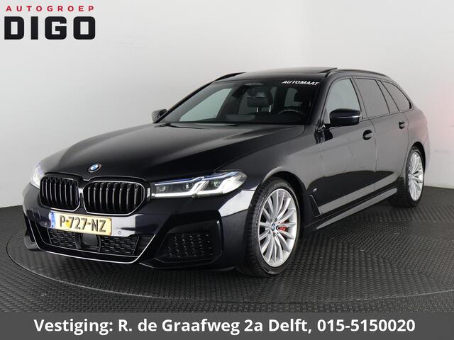 BMW 5-SERIE Touring 530i Business Edition Plus | Schuif-/Kanteldak | Navigatie | Camera | Leder |