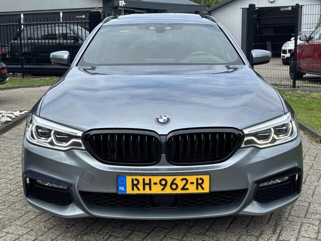 BMW 5-SERIE Touring 530D High Exe 2017 M-Pakket Pano HUD Softclose H/K Audio