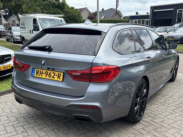 BMW 5-SERIE Touring 530D High Exe 2017 M-Pakket Pano HUD Softclose H/K Audio