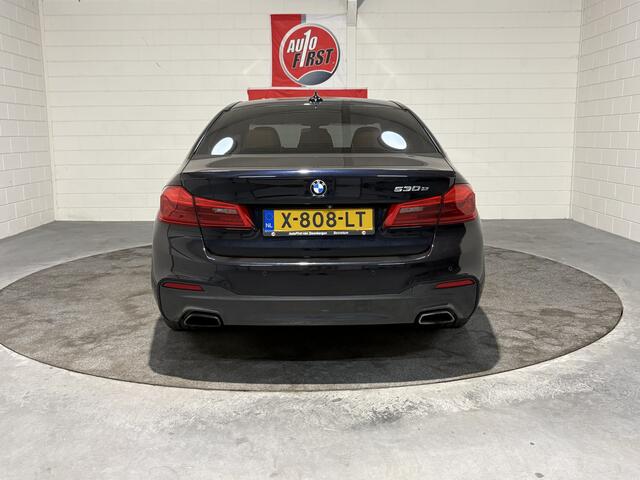 BMW 5-SERIE 530e iPerformance High Executive, M pakket, Led, Comfort stoelen memory, 20 inch, Camera, Clima, Cruise, Harman Kardon, Prijs incl nwe apk, beurt en 3 mnd garantie