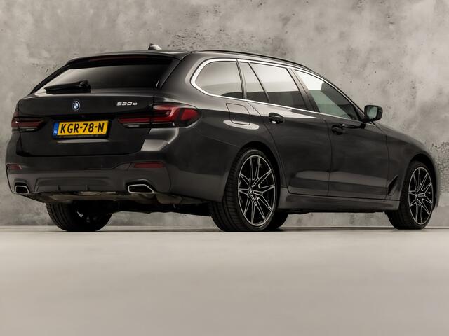 BMW 5-SERIE 530e M Sport High Executive 293Pk Automaat (GROOT NAVI, M PAKKET, HEAD-UP DISPLAY, APPLE CARPLAY, HARMAN/KARDON, ELEK SPORTSTOELEN, CAMERA, STOELVERWARMING, NIEUWSTAAT)