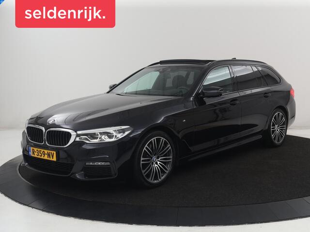 BMW 5-SERIE Touring 530i xDrive M-sport High Executive | Panoramadak | Trekhaak | Head-up | 360 camera | Carplay | Harman/Kardon | Leder | Stuur/stoel verwarming | Virtual Dashboard | Cruise control |