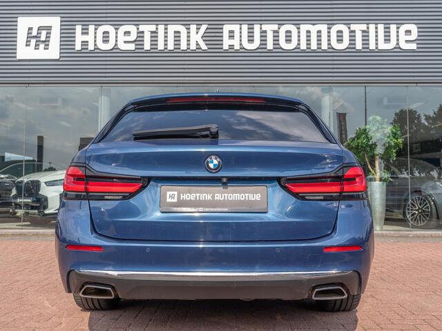 BMW 5-SERIE Touring 520i High Executive | Elc trekhaak | Memory | 360° Camera