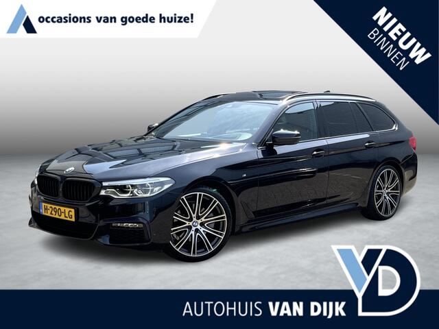 BMW 5-SERIE Touring 520i High Executive Edition | NL Auto/2e Eig./Voll.Historie/Individual+M-Sportpakket/Leder/Camera/Head-Up/Pano.Dak