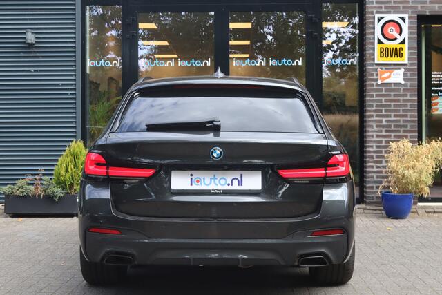 BMW 5-SERIE Touring 530e M-Sport Shadow Line Laser LED/HK/Head-up/ACC/Virtual Cockpit+/Camera/Leder Dakota/4-Zone ECC/Trekhaak wegkl.