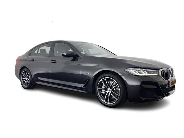 BMW 5-SERIE 530e Business Edition Plus M-Sportpack (Plug-in) (INCL.BTW) *LEATHER | FULL-LED | MEMORY-PACK | DIGI-COCKPIT | HIFI-SOUND | CAMERA | NAVI-FULLMAP | PRIVACY-GLASS | SHIFT-PADDLES | ECC | PDC | CRUISE | 18''ALU*