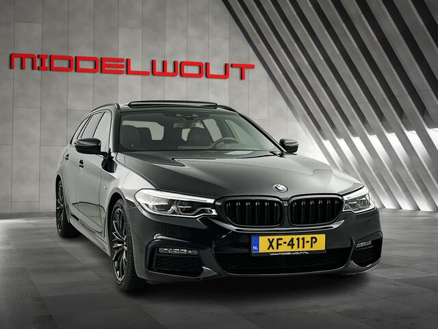 BMW 5-SERIE Touring 520i High Exe. M-Sport Pano-dak/Leder/Camera/Keyless Entry