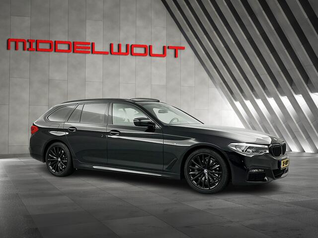 BMW 5-SERIE Touring 520i High Exe. M-Sport Pano-dak/Leder/Camera/Keyless Entry