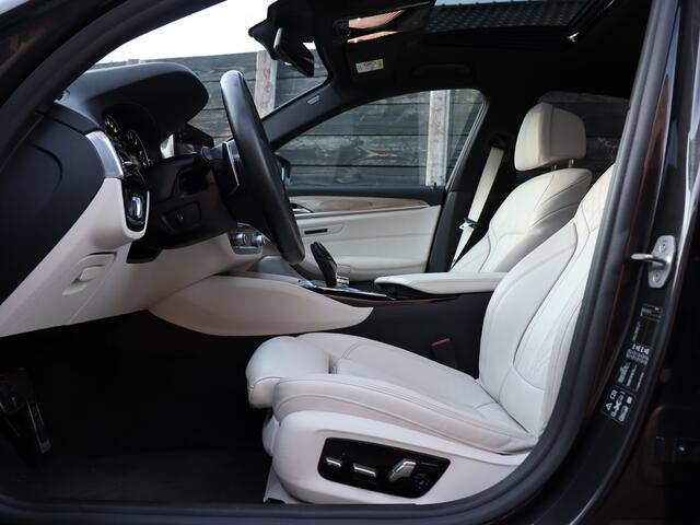 BMW 5-SERIE M550i xDrive High Executive dealer O.H., BTW-auto, pano, HUD