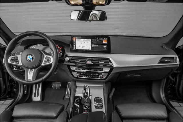 BMW 5-SERIE 530e High Executive M-Sport Pano HUD Laser Driving Ass Pro H&K Nappa Stuurverw
