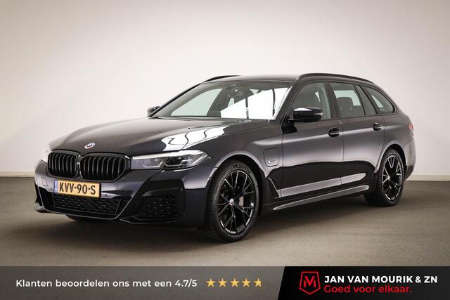 BMW 5-SERIE Touring 530e xDrive M-Sport | LEDER | STOELVERWARMING | TREKHAAK | 19"