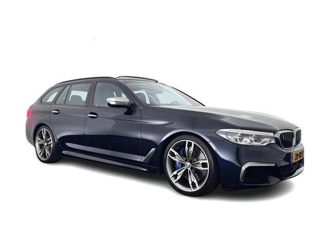 BMW 5-SERIE Touring M550d xDrive High Executive Aut. *PANO | LEATHER | BOWERS&WILKINS | ADAPTIVE-CRUISE | MASSAGE | TOP-VIEW | FULL-LED | BLIND-SPOT | MEMORY-PACK | DIGI-COCKPIT | HEATED-SPORTSEATS | KEYLESS | DAB+ | HEAD-UP | 2