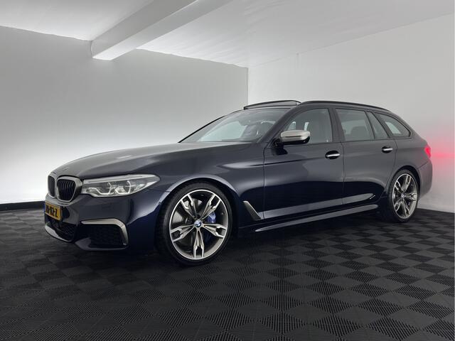 BMW 5-SERIE Touring M550d xDrive High Executive Aut. *PANO | LEATHER | BOWERS&WILKINS | ADAPTIVE-CRUISE | MASSAGE | TOP-VIEW | FULL-LED | BLIND-SPOT | MEMORY-PACK | DIGI-COCKPIT | HEATED-SPORTSEATS | KEYLESS | DAB+ | HEAD-UP | 2