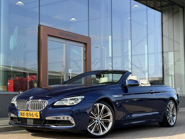 BMW 6-SERIE Cabrio 650i High Executive | Bang & Olufsen | Head-Up | ACC | Leder | Stoelverwarming |