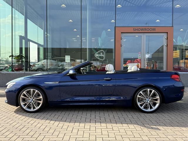 BMW 6-SERIE Cabrio 650i High Executive | Bang & Olufsen | Head-Up | ACC | Leder | Stoelverwarming |