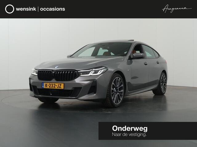 BMW 6-SERIE Gran Turismo 630i High Executive | M-Pakket | Panoramadak | Ele.verstelbare stoelen + Geheugen | 360 Camera | DAB | Apple Carplay/Android Auto | Adaptieve Cruise Control | Ele.wegklapbare trekhaak | SoftClose |