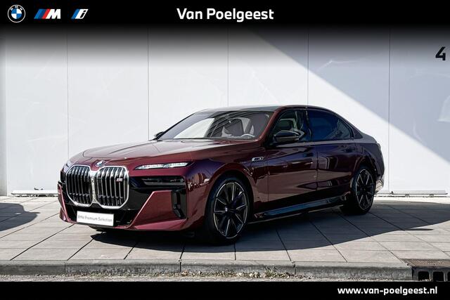 BMW 7-SERIE M760e xDrive / Bowers & Wilkins Diamond / Rear-seat Entertainment Experience / Iconic Glow kristalkoplampen / Elektrisch openen & sluiten portieren / Panoramadak Sky Lounge / Stoelventilatie voor & achter / Stoelmassage voor & achter / Driving Assistant P