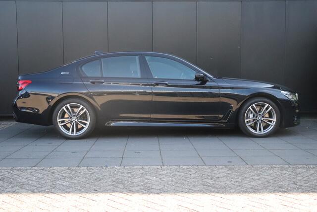 BMW 7-SERIE 740e M-PAKKET | LEDER | MEMORY | STOEL/STUURVERW. | H&K | 360° CAMERA | CRUISE | NAVI |