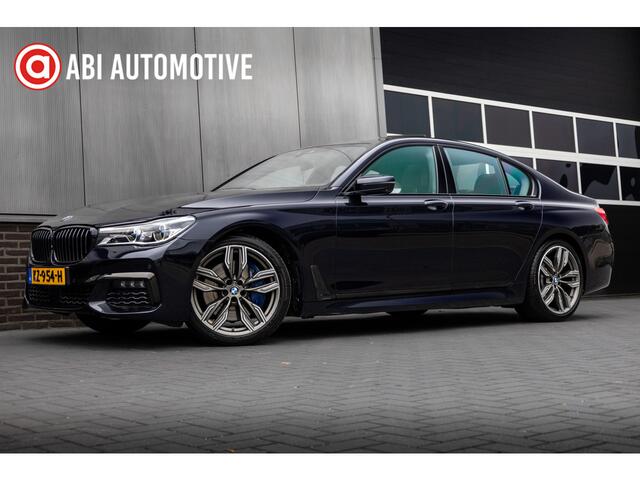 BMW 7-SERIE 750i 449 pk xDrive M-Sportpakket / NL-Auto/ Laser/ Head-Up/ 360-Camera/ Soft-Close/ Keyless/ Nappa-Leder/ Adap.Cruise/ Schuifdak/ Luchtvering/ Camera/ 20'' LMV