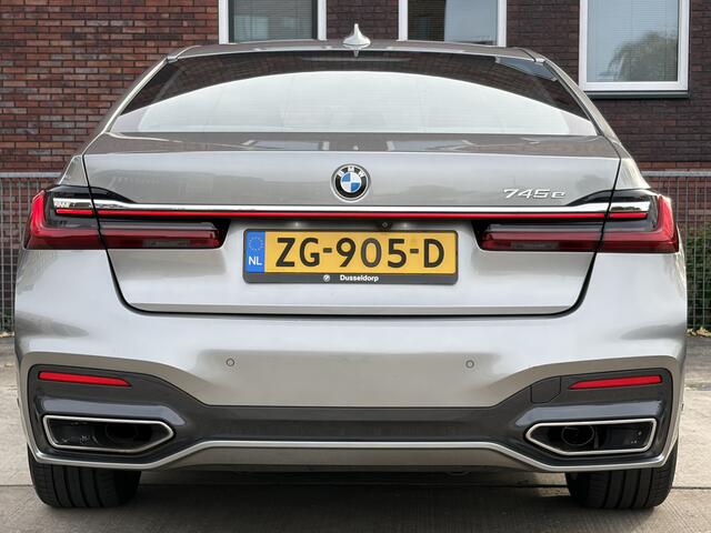 BMW 7-SERIE 745e High Executive 396pk | M Sportpakket | Cruise control adaptief met stop&go en stuurhulp | DAB | Harman/Kardon audio | Laser LED koplampen | Rondomzicht camera | Dealer onderhouden!