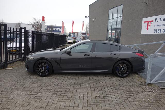 BMW 8-SERIE Gran Coupé 840i High Executive AUTOMAAT/NAVI/CLIMA-AIRCO/LASER LED/M SPORTPAKKET/20 INCH L.M.VLG/ELEC PANODAK/LEDER/GESTURE CONTROL/SOFT-CLOSE AUTOMATIC PORTIEREN/STOEL&STUURVERWARMING/PREMIUM SYSTEM HARMAN KARDON/ELEKTR STOELEN MET GEHEUGEN FULL OPTIONS