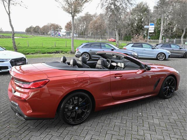 BMW 8-SERIE M850i 531pk xDrive High Executive Sunset Orange 4W Sturing Carbon Core
