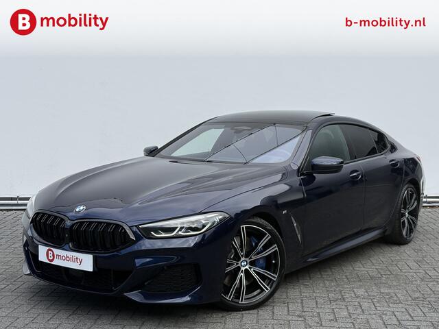 BMW 8-SERIE Gran Coupé 840i xDrive High Executive M-Sport 'Tansanitblau' NL Auto | Laser | Bowers&Wilkins | Soft Close | Panoramadak | Head-Up | DAB