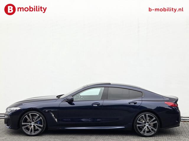 BMW 8-SERIE Gran Coupé 840i xDrive High Executive M-Sport 'Tansanitblau' NL Auto | Laser | Bowers&Wilkins | Soft Close | Panoramadak | Head-Up | DAB