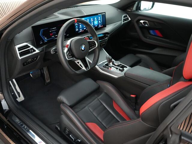 BMW M2 Coupé |480pk|BTW|Black Sapphire|M Drive Pro|M sportdiff|Adaptief M onderstel|M Compound rood|M stoelen|Harman Kardon|