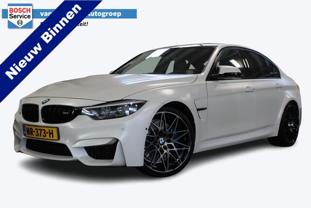 BMW M3 3-serie Competition DCTA | 451 PK | Carbon dak | 20'' breedset | Frozen Brilliant White | Harman/Kardon | Nederlandse auto | Head-up display | 360 camera | Memory stoelen | Bomvolle M3 |